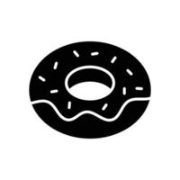 donut icon vector design template simple and modern