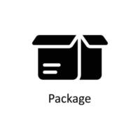 Package Vector  Solid Icons. Simple stock illustration stock