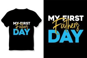 dad typography t shirt or fathers day  t shirt vector