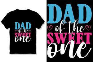 Father t shirt design or fathers day t shirt vector