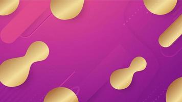 Abstract purple luxury background in liquid and fluid style. Trend design of the world. Vector illustration template for web banner, business presentation.