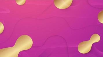 Abstract purple luxury background in liquid and fluid style. Trend design of the world. Vector illustration template for web banner, business presentation.