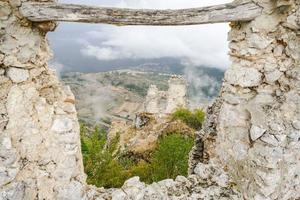 Scenic mountain landscape photo