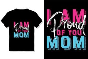 mom t shirt or mother's day  t shirt vector