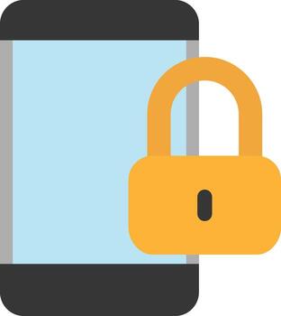 teléfono inteligente función bloqueado vector