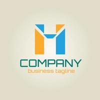 modern abstract logo design vector