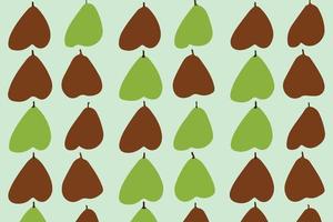 Seamless Pear Pattern - Beautiful Fruit Design for Kitchen and Food Backgrounds vector