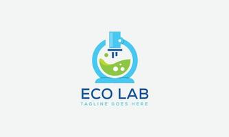 Creative Lab Logo Design Template Vector Graphic Branding Element.
