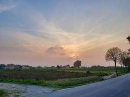 Scenic rural landscape photo