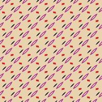 Textile texture Abstract striped distressed background. Seamless pattern vector
