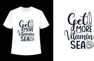 Summer T-shirt Design Hello Summer Sublimation Beach Vibes vector