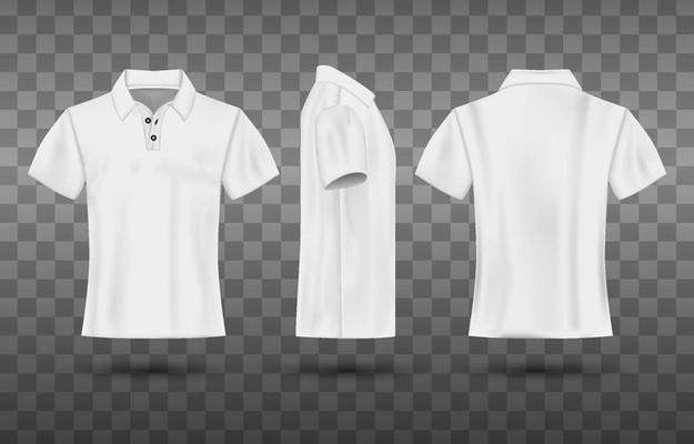 White Polo Shirt Vector Art, Icons, and Graphics for Free Download