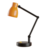 table lamp standing in room png