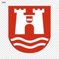 Emblem of Linz vector