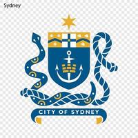 Emblem of Sydney vector