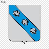 Emblem of Kursk vector