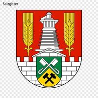 emblema de ciudad de Alemania vector