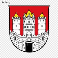 Emblem of Salzburg vector