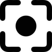 Target focus icon symbol design image, illustration of the success goal icon concept. EPS 10 vector