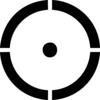 Target focus icon symbol design image, illustration of the success goal icon concept. EPS 10 vector