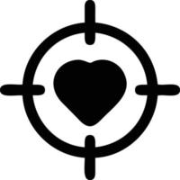 Target focus icon symbol design image, illustration of the success goal icon concept. EPS 10 vector