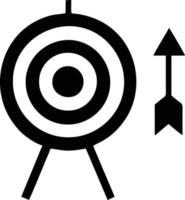 Target focus icon symbol design image, illustration of the success goal icon concept. EPS 10 vector