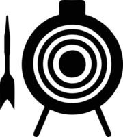 Target focus icon symbol design image, illustration of the success goal icon concept. EPS 10 vector