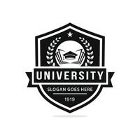 University logo design vector