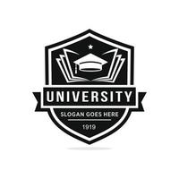 University logo design vector