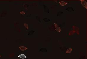Light Red vector hand painted pattern.