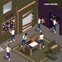 Escape Room Quest vector