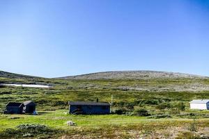 Rural landscape in Sweden photo