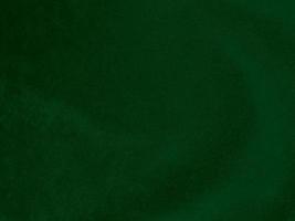 Dark green old velvet fabric texture used as background. Empty green fabric background of soft and smooth textile material. There is space for text. photo