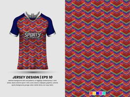 aplicacion modelo a jersey, Listo a imprimir, sublimación diseño vector