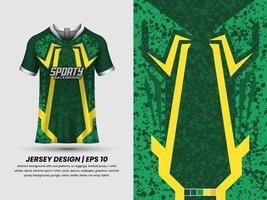 aplicacion modelo a jersey, Listo a imprimir, sublimación diseño vector