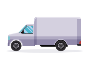Express delivery truck. delivery vehicle png