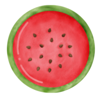 Hand drawn collection of watermelons. png