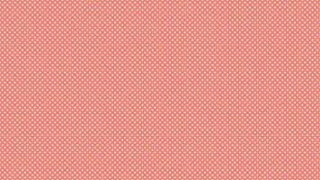 white color polka dots over salmon red background vector