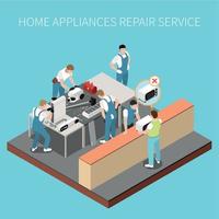 Home Appliance Repair Service vector