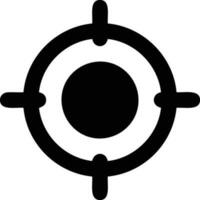 Target focus icon symbol design image, illustration of the success goal icon concept. EPS 10 vector