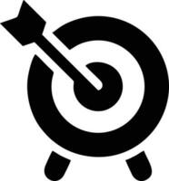 Target focus icon symbol design image, illustration of the success goal icon concept. EPS 10 vector