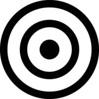 Target focus icon symbol design image, illustration of the success goal icon concept. EPS 10 vector