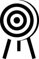 Target focus icon symbol design image, illustration of the success goal icon concept. EPS 10 vector