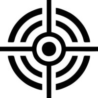 Target focus icon symbol design image, illustration of the success goal icon concept. EPS 10 vector