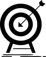 Target focus icon symbol design image, illustration of the success goal icon concept. EPS 10 vector