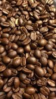 Kaffee, Kaffee Bohne, geröstet Kaffee Bohnen video
