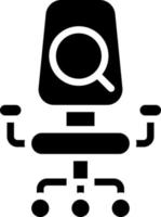 Job opening black glyph icon. Join company team. Searching for employee for position. Professional worker. Silhouette symbol on white space. Solid pictogram. Vector isolated illustration