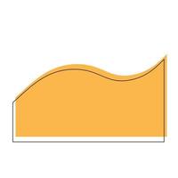 Vector Line Abstract Wave Shape