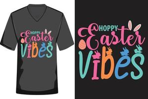 Happy Easter T-shirt Design Vector