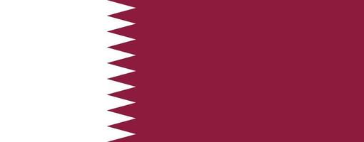 Bahrain Simple flag Correct size, proportion, colors. vector
